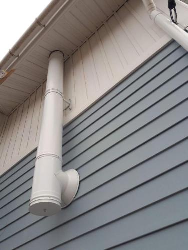 Прохождение трубы через кровлю