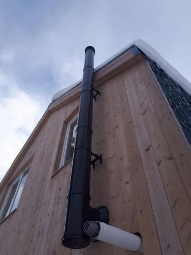 Приставные трубы( не проходят через софиты)