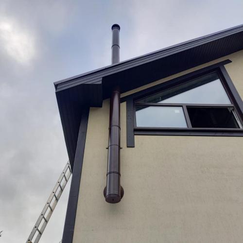 Приставные трубы - Прохождение через софиты (подбой)